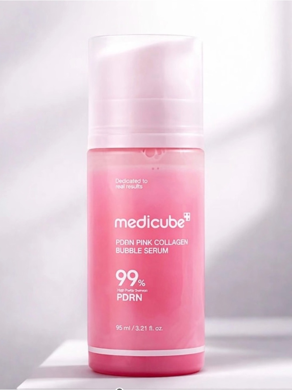 Medicube PDRN Pink Collagen Bubble Serum - Pink